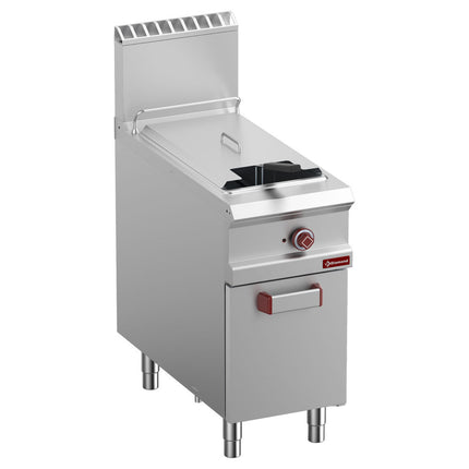 Friteuse gaz 1 cuve "Y" 21 litres (21 kW) sur placard fermé