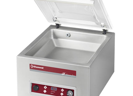 Vacuum machine, chamber 350x370xh150 mm - 8 m3/h