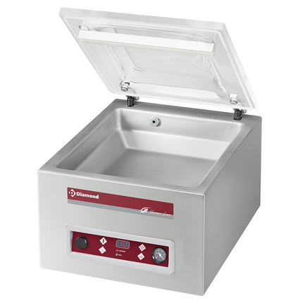 Machine sous vide, chambre 350x370xh150 mm - 8 m3/h