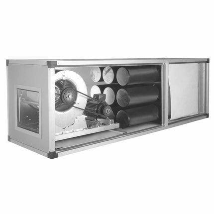 Filtering extraction group, 4000 m³/h, 2 speed levels