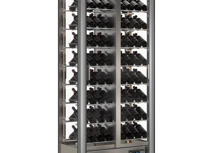 Cave à vin réfrigérée Lt. 530 - Traversante - Modulable