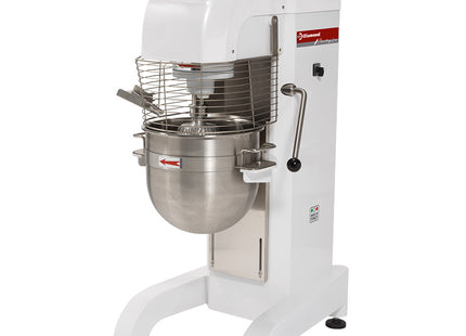 Planetary mixer, high base, 40 LT, variable speed.