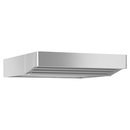 Hood without motor/TOP for electric oven