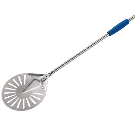 Liten rund spade rustfritt stål Ø 200 mm perforert