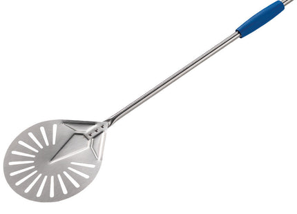 Little round shovel stainless steel Ø 200 mm perforated