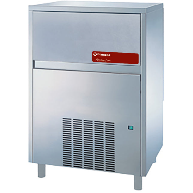 overflade Isterningsmaskine 105kg + opbevaring - VAND