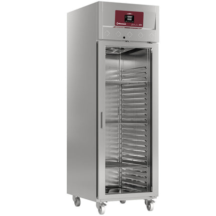 Fryseskab 700 liter, 1 glasdør GN 2/1, på hjul