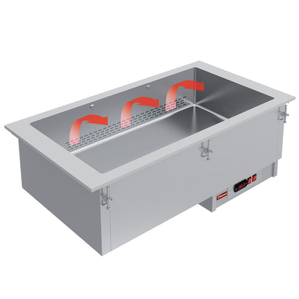 Element bain-marie 3 GN 1/1 - dried up - ventilated