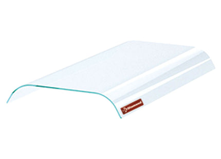Central "curved" glass on each side, 3x GN 1/1