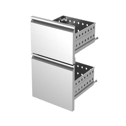 Kit bloc tiroirs inox (2/5+3/5) x KBR…