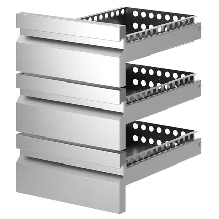 Optional: Drawers block 1/3+1/3+1/3