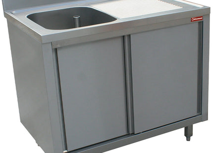 Sink 1 tank and 1 drain surface