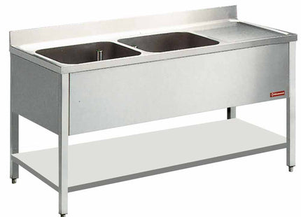 Sink 2 tanks and 1 drain surfacetest