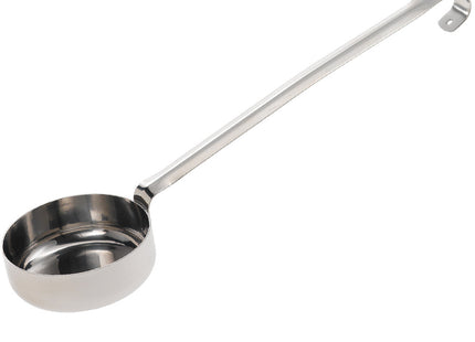 Stainless steel ladle, flat bottom, 170 gr