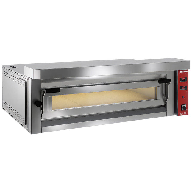 Elektrisk pizzaovn "ekstra stor", 6 pizzatest