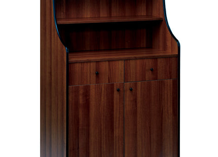 Service element, 2 drawers, 2 doors, "Wengé"