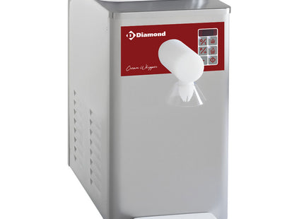 Fouet à crème réfrigéré en inox, cuve 5 L (300 L/h)