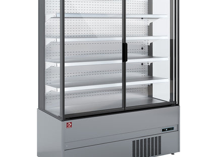 Kylväggelement, självbetjäning, gunga Dörrar - FULL INOX