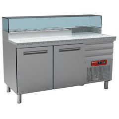 Collection image for: Pizza counter 2 Doors 3 Drawers