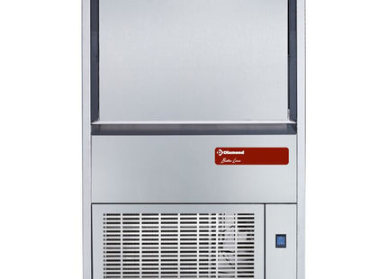 Machine à glaçons creux 48 kg avec réserve 25 kg