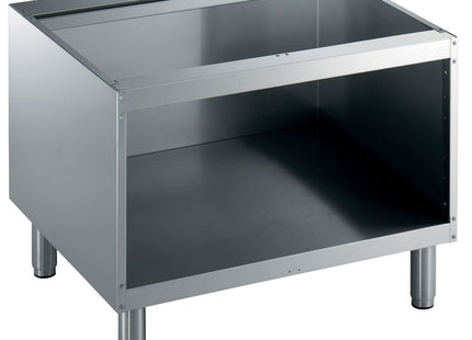 Open base, 800 mm, stainless steel AISI 304