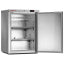 Static freezer, 150 liters. stainless steel