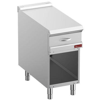 Neutral element with GN drawers, module 1/2 , open base