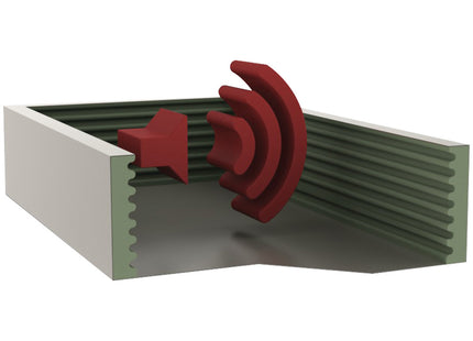 Option: Acoustic insulation zone compressor
