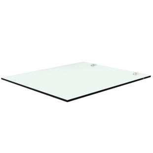 Tablette en verre trempé avec supports