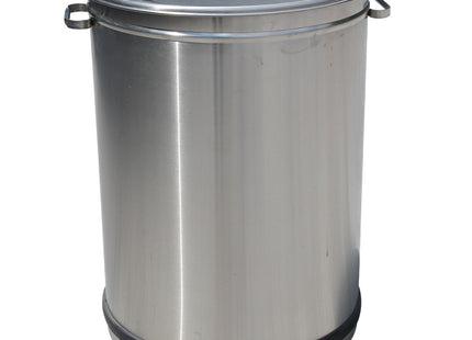 Dustbin with lid on wheels - 95 liters