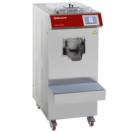 Pasteurization appliance combined with ice-cream turbine 60 liters/h, water condenser, VV and TOUCH SCREEN