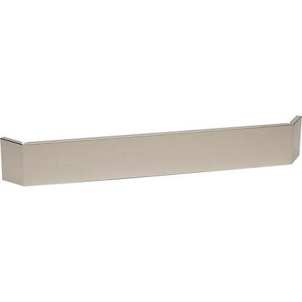 Frontal plinths in stainless steel external angle