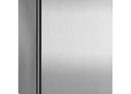 Ventilated refrigerator, 150 liters. stainless steel