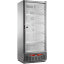 Réfrigérateur ventilé, 525 litres, porte vitrée, GN2/1+600x400, inox