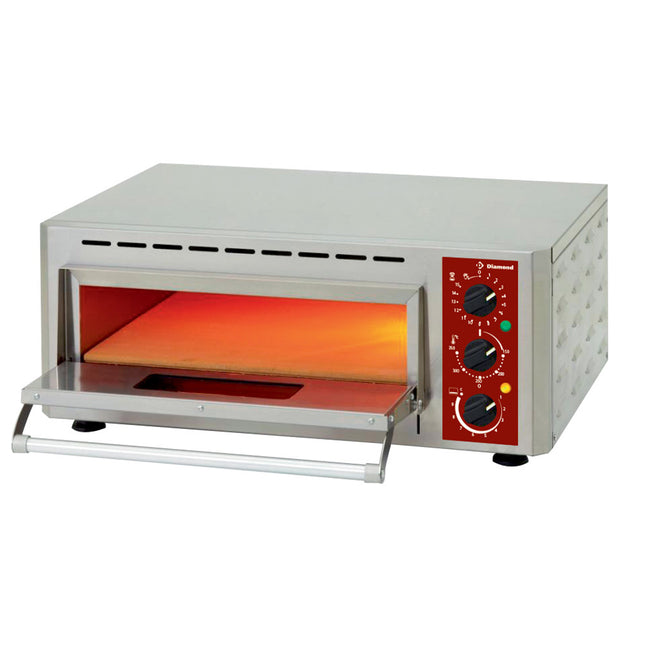 Electric oven for pizza, chamber (2+3 kW), 660x430xh100 mm