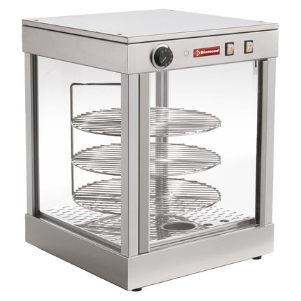 Heated display rotatif D.380 mm