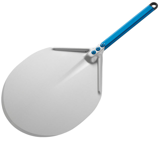 Pizzaskyffel i aluminium ø 330 mm, kort handtag