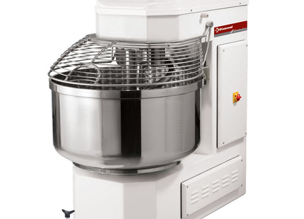 Automatic kneading machines with spiral, 2 speeds, 2 timers, 2 motors, 100 Kg
