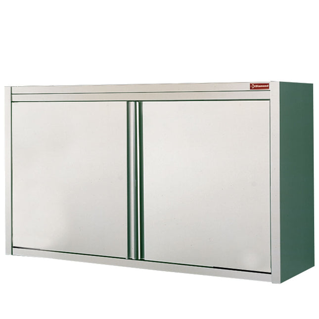 Wall cupboard with sliding doors