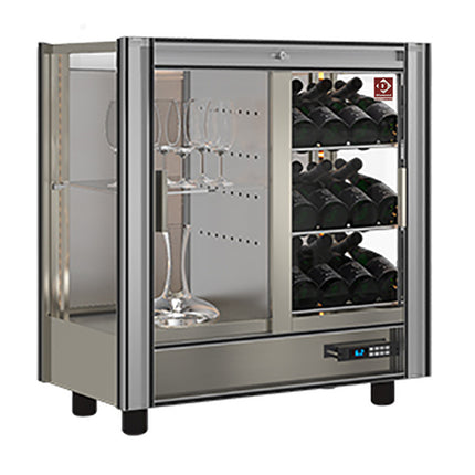 Plexiglass shelf with mounting brackets