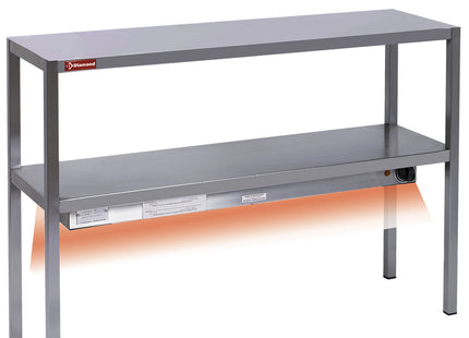 Heated "Chef" shelf - 2 levels