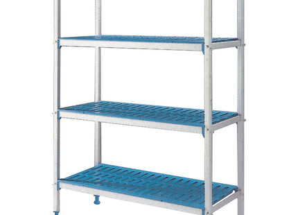 Linear rack in aluminium GN 4 levels "Modular Rack"