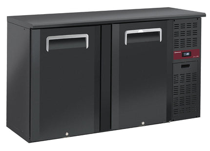 Bottle cooler 2 doors, 320 liters, adjustable feet