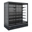 Refrigerated wall element, self-service, swing doors - FULL BLACK