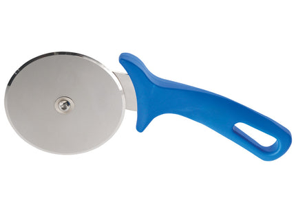 Professional pizza cutter, sharp stainless steel blade ø 100 and ergonomic handle