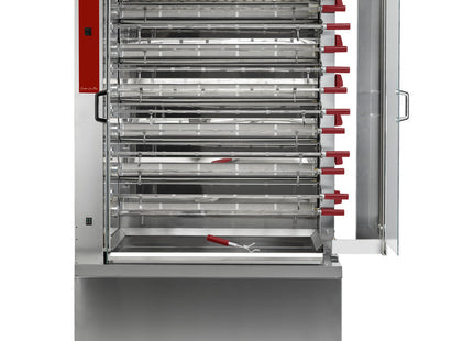 Chicken gas roaster, 11 spits (66 chickens)