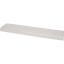 Upper or middle curved shelf superstructure, made of tempered glass