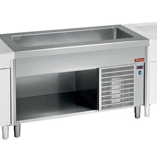 Cooled tank on open cupboard 3x GN 1/1