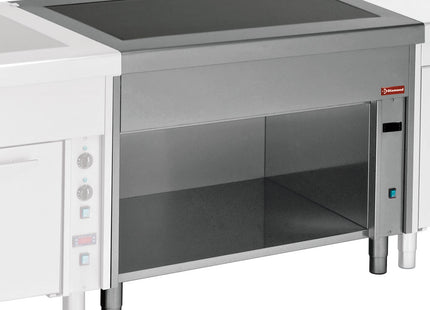 Elément vitrocéramique sur armoire 4x GN 1/1