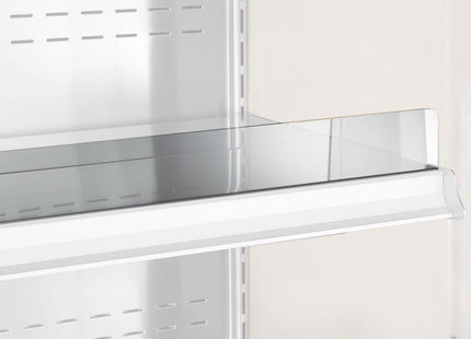 Products stop in plexiglas, shelf STANDARD 1200 mm